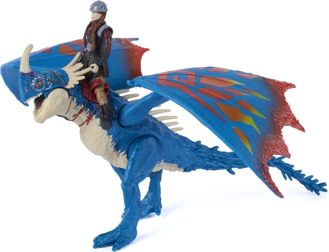Astrid come amazzone – fissala sul dorso del drago