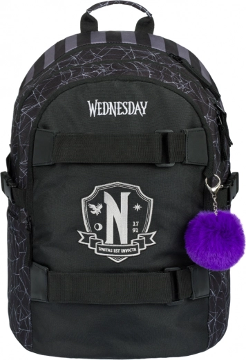 Zaino scolastico BAAGL Wednesday Nevermore Skate