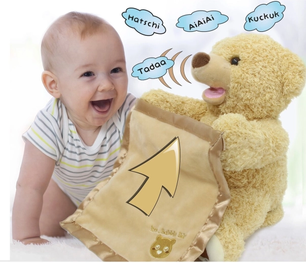 Jamara orsetto di peluche interattivo Mr. Babble Bear marrone