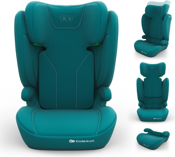 Seggiolino auto Kinderkraft i-spark 2 plus i-size 100–150 cm verde