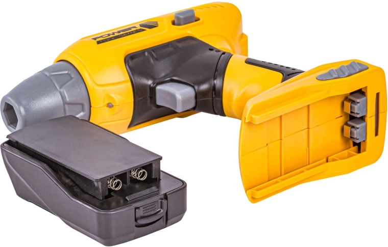Batteria inferiore estraibile per un gioco realistico