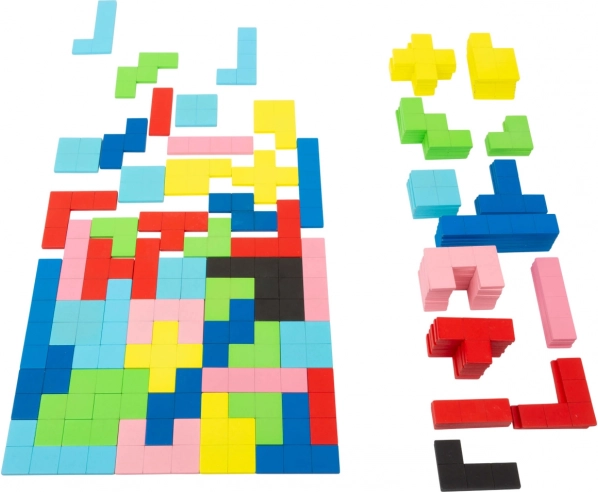 Small Foot puzzle a mosaico in legno 114 pezzi