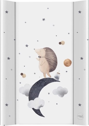 Ceba Baby fasciatoio morbido Basic riccio Hedgehog the Dreamer 50 × 70 cm