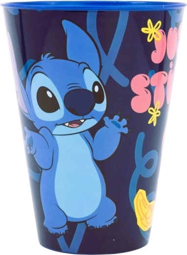 Bicchiere di plastica Stitch 430 ml