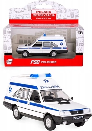 Miniatura Polonez Cargo – ambulanza 1:43
