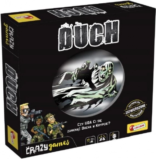 Lisciani Crazy Games: gioco da tavolo cooperativo Fantasma