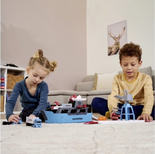 Licenza ufficiale MAERSK e veicolo MAN TGX