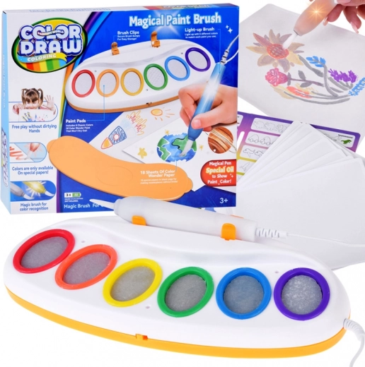 set magico per colorare e disegnare LED – pennello magico per pittura luminosa per bambini