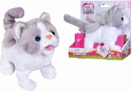 Gattina di peluche interattiva CHICHI LOVE 15 cm
