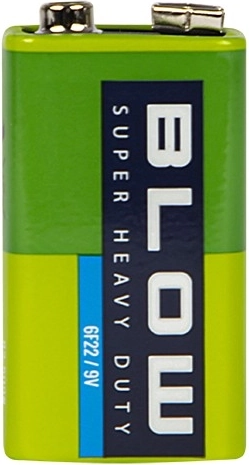 Batteria BLOW 9V 6F22 super heavy duty - 1 pezzo