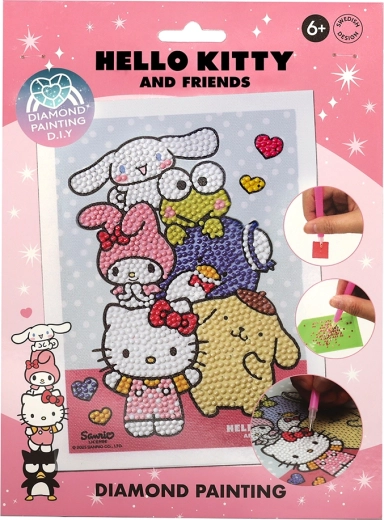 Hello Kitty pittura con diamanti per bambini by numbers