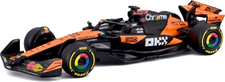 Modello Bburago Formula 1 McLaren Team MCL39 2025 Oscar Piastri 81 1:64