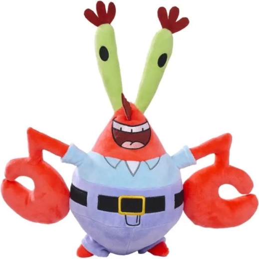 Peluche Mr. Krabs della serie SpongeBob SquarePants, 35 cm