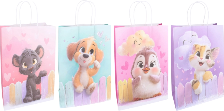 Borsa regalo per bambini S 21 × 27 × 11 cm - 1 pezzo