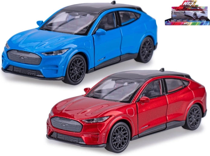 Modello in metallo Ford Mustang Mach-E GT 1:34 con meccanismo a retrocarica