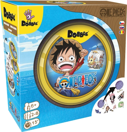 Temi One Piece su 55 carte rotonde