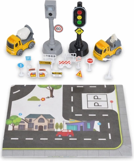 Tappetino da gioco per costruire rapidamente la città