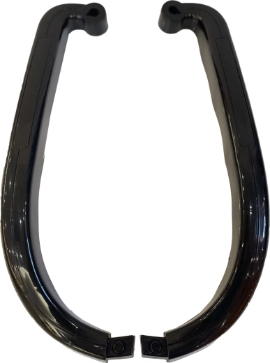 Bracciolo per cavalcabile Mercedes-Benz C-Class e Land Rover Discovery 3 in 1, nero