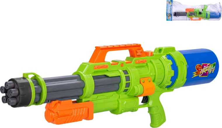 Pistola ad acqua verde con pompa 68 cm