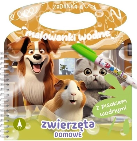Indovinelli e disegni da colorare ad acqua – animali domestici