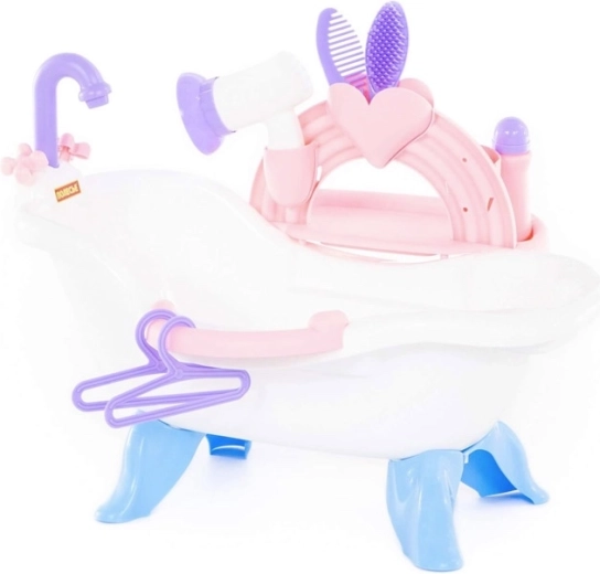 Set per il bagnetto delle bambole con accessori Polesie Coloma