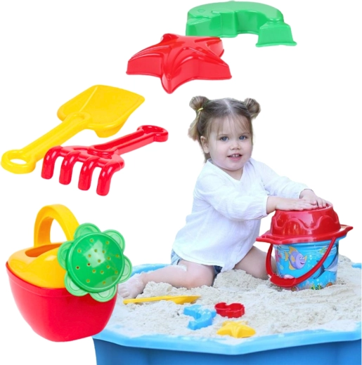 Divertimento anche con l’acqua grazie all’annaffiatoio