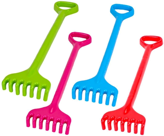 Rastrellini in plastica per bambini 49,5 cm (mix colori)