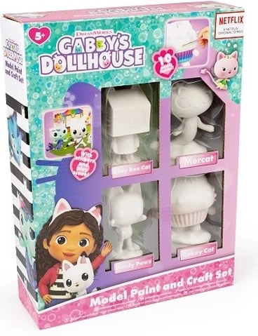 Spin Master Gabby’s Dollhouse set creativo per dipingere le figurine