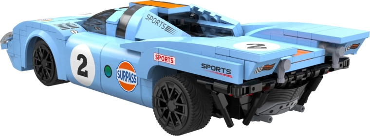 Veloce auto da corsa in scala 1:20