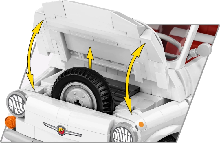 Accesso al vano motore