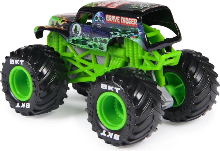Carrozzeria in metallo e look autentico del Grave Digger