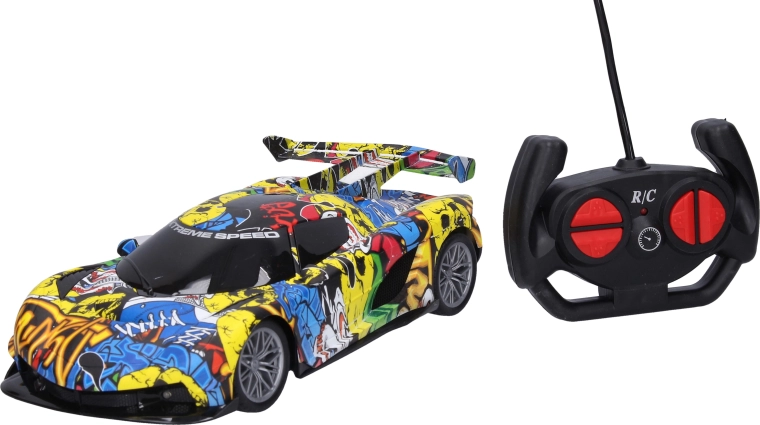 Auto RC Graffiti con telecomando