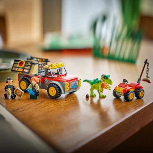 Cattura il cucciolo di T. rex e trasportalo in sicurezza