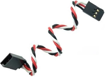 Cavo di prolunga per servo intrecciato 45 cm Futaba