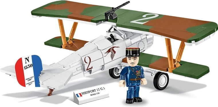 Dettagli fedeli dell’iconico biplano