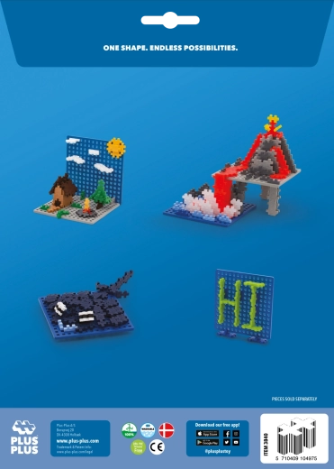Basi Plus-Plus grigia e blu
