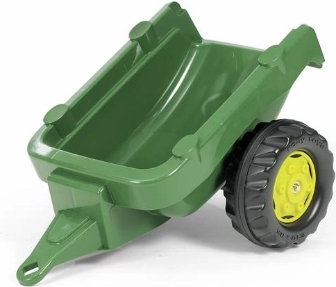 Rolly Toys Rimorchio per trattore a un asse verde scuro