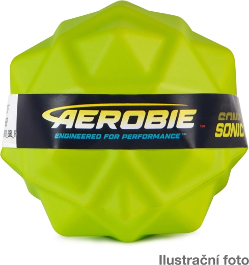 Aerobie Sonic Bounce pallina 66 mm – divertente palla rimbalzante con rimbalzo imprevedibile