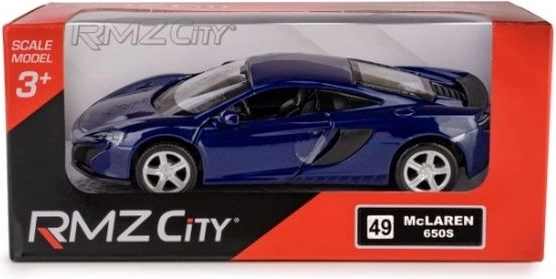 Modellino auto RMZ McLaren 650S 1:32 blu