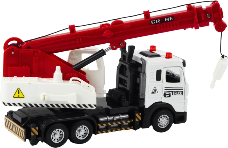 Sovrastruttura girevole e braccio telescopico con gancio