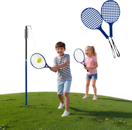 Movepro speedball tennis su palo con 2 racchette