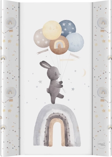 Ceba Baby fasciatoio con tavola rigida 50 × 70 cm Basic Rainbow Walk