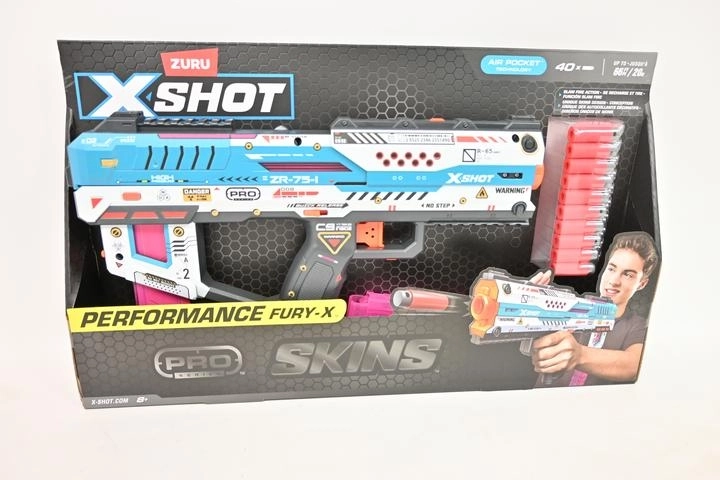 Zuru X-shot Skins Fury X per il lancio di dardi corti