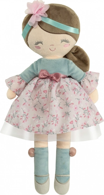 DeCuevas 20045 Bambola di peluche PROVENZA - 36 cm con culla