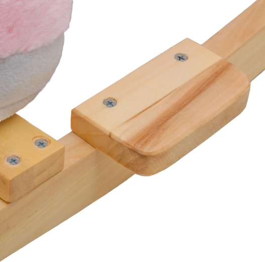 Base e maniglie in legno stabili