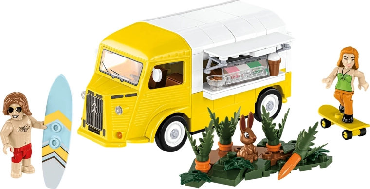 Gelateria mobile in stile retrò