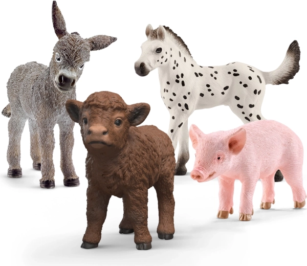 Schleich Farm World Cuccioli in fattoria – set di personaggi