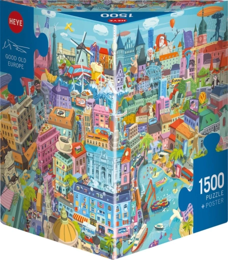 Puzzle Heye La vecchia Europa 1500 pezzi