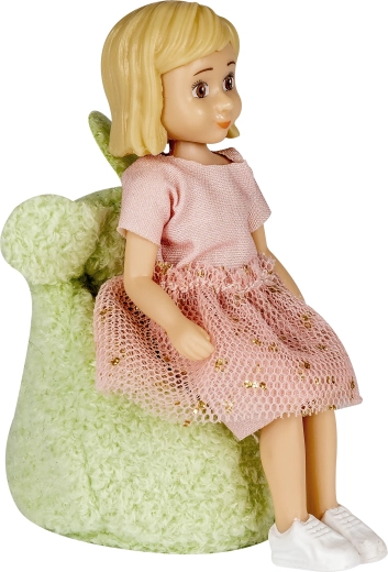 Pouf accogliente per la casa delle bambole