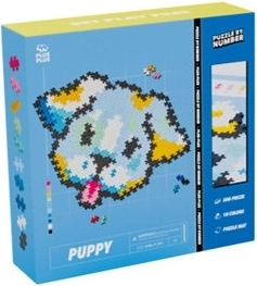 Plus-Plus Componi seguendo i numeri Cagnolino 500 pezzi